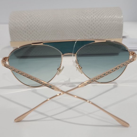 NEW ⭐ Jimmy Choo Sunglasses  AVE/S PEF EZ 58 - 15 - 140 NEW WITH JC Case, Cloth - Picture 10 of 13